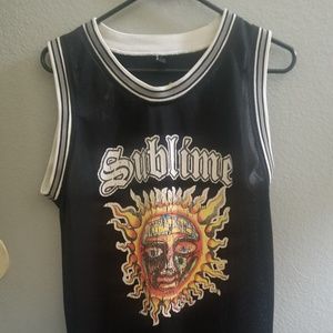 Vintage Sublime 40 Oz Long Beach CA Basketball Jer
